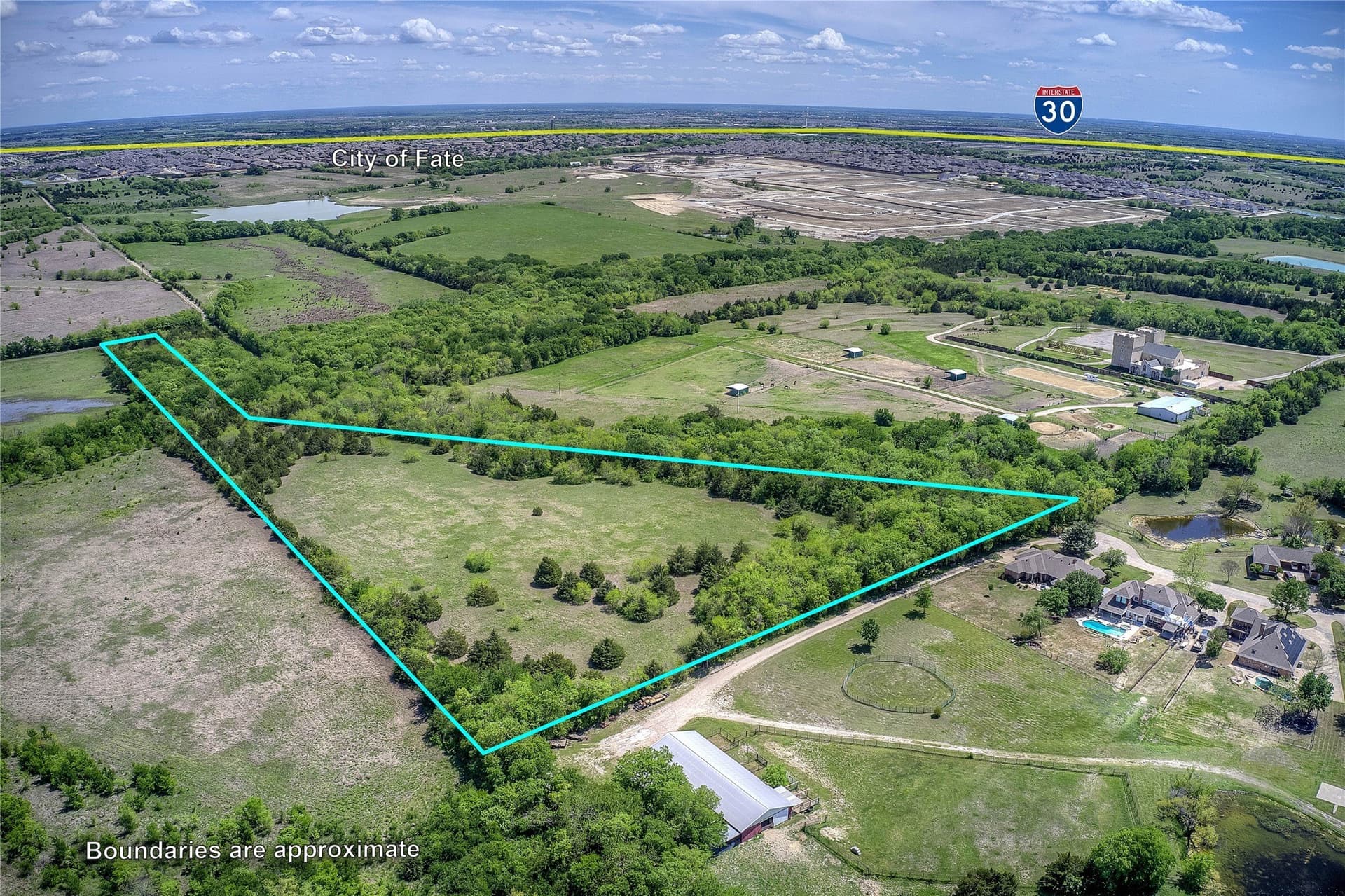12.5 acres in Rockwall County