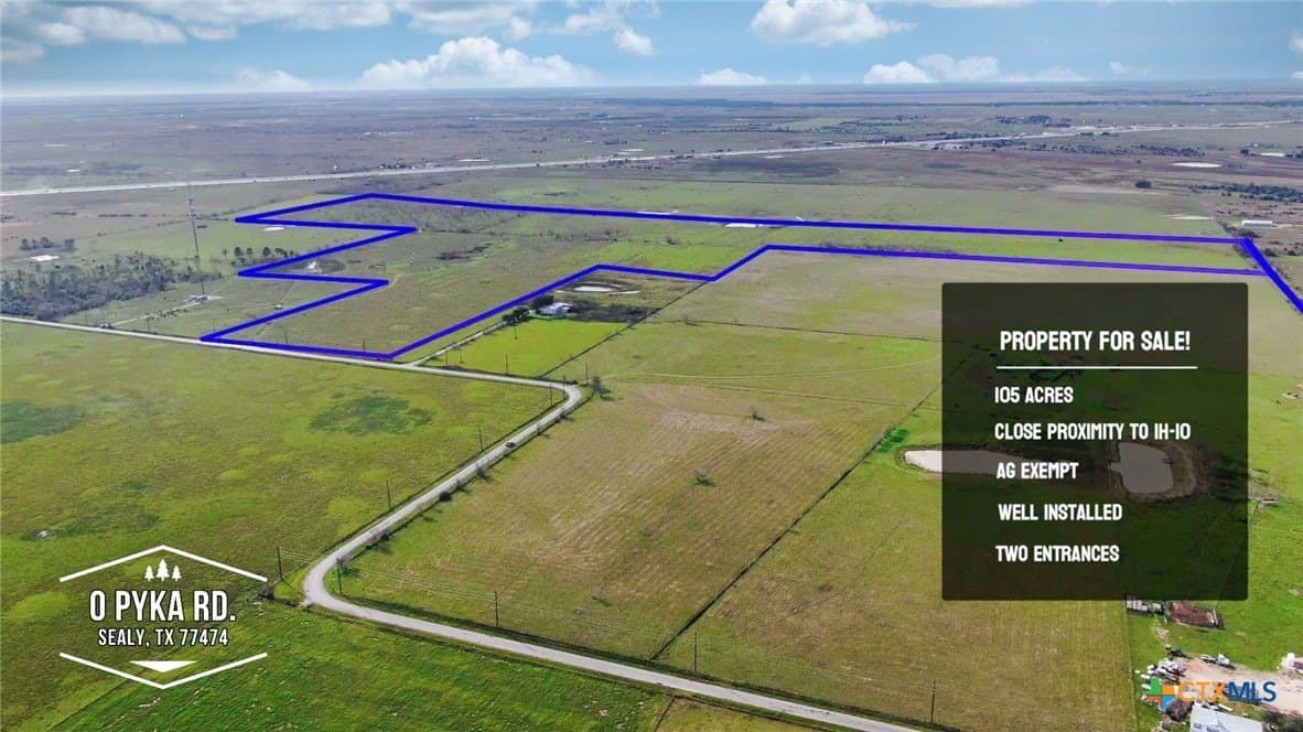 105 acres in Austin County