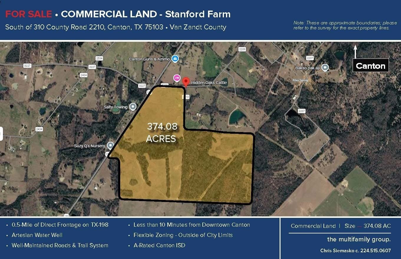 375 acres in Van Zandt County