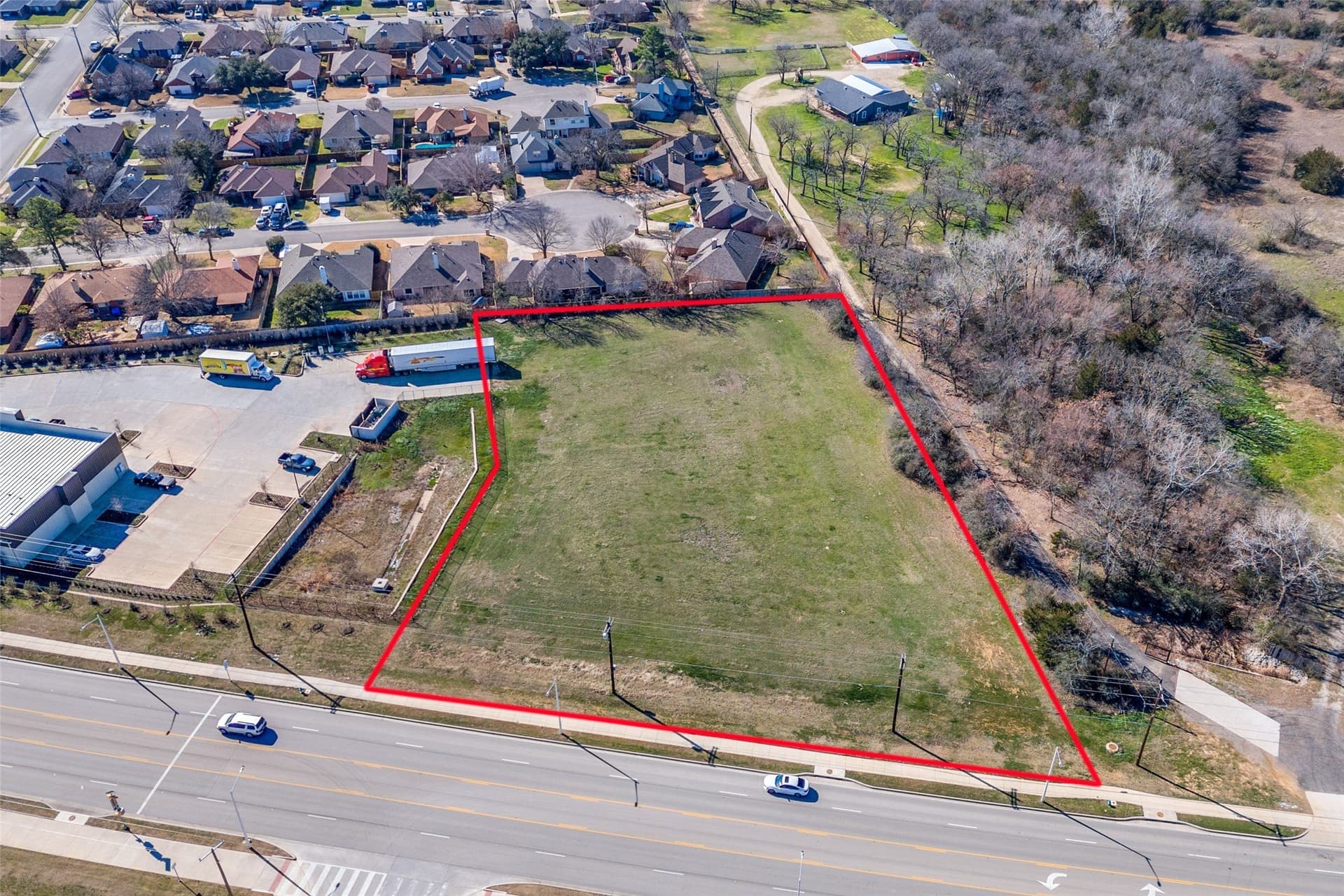 1.7 acres in Denton County