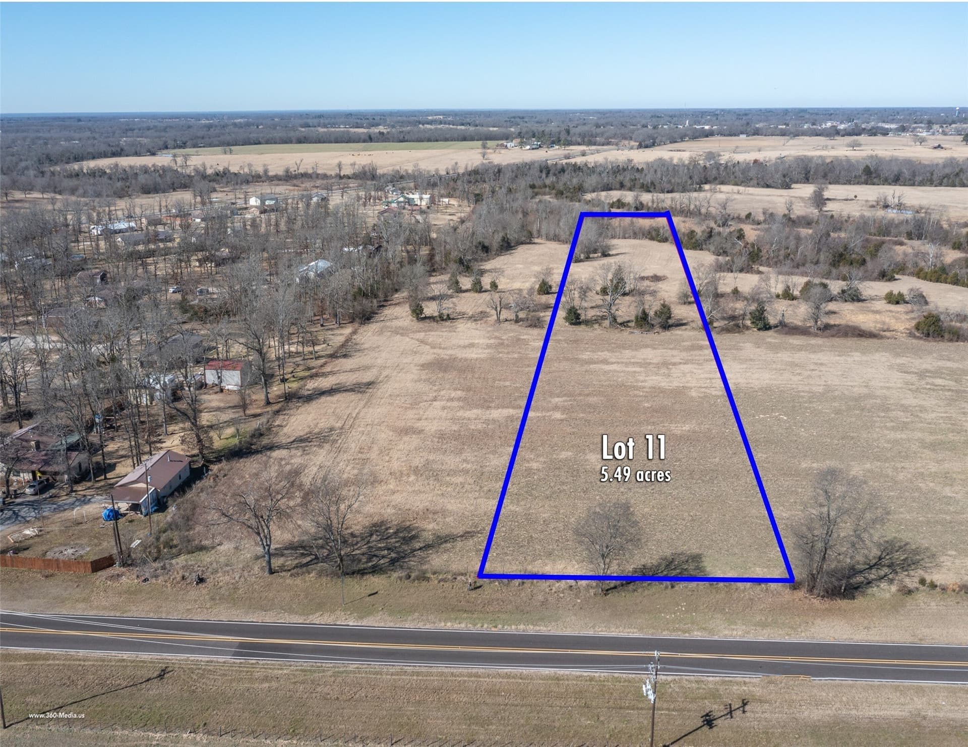 5.49 acres in Rains County