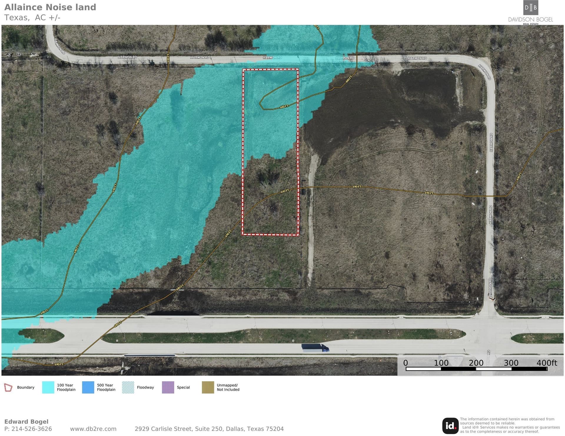 1.68 acres in Tarrant County