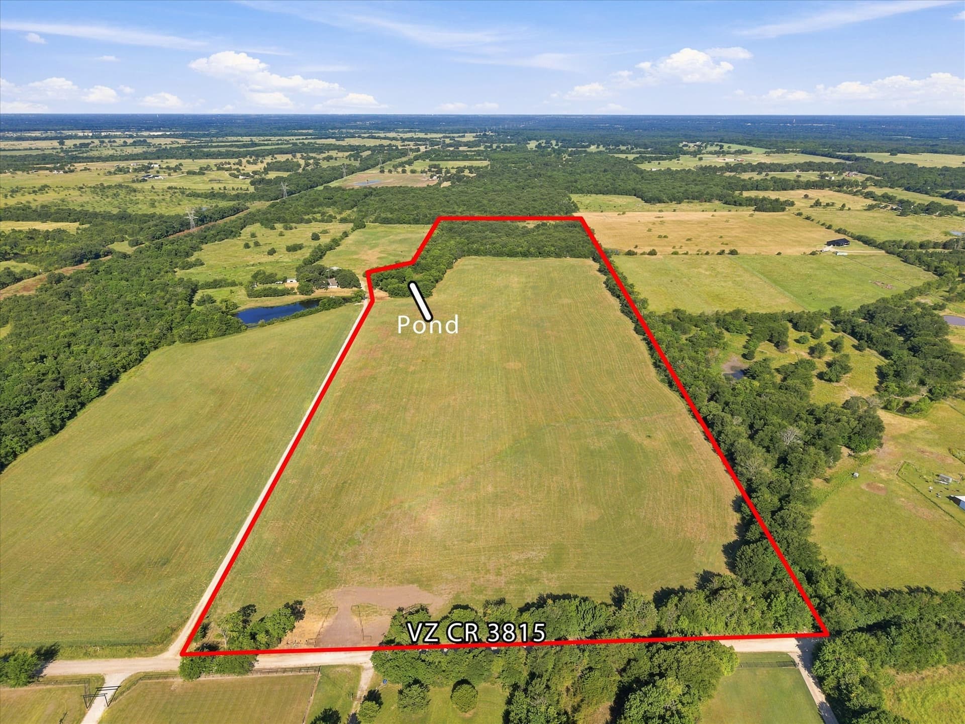 47.96 acres in Van Zandt County