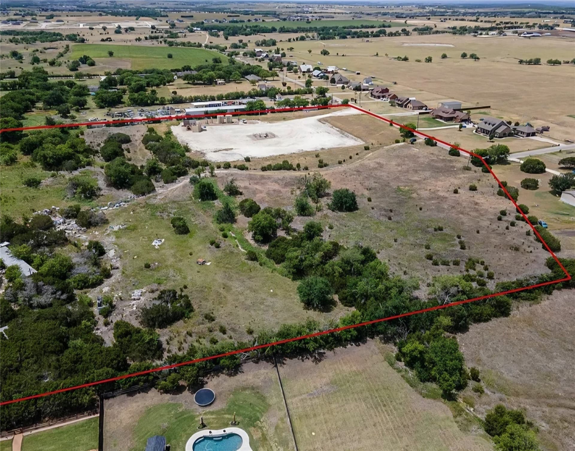 15 acres in Johnson County