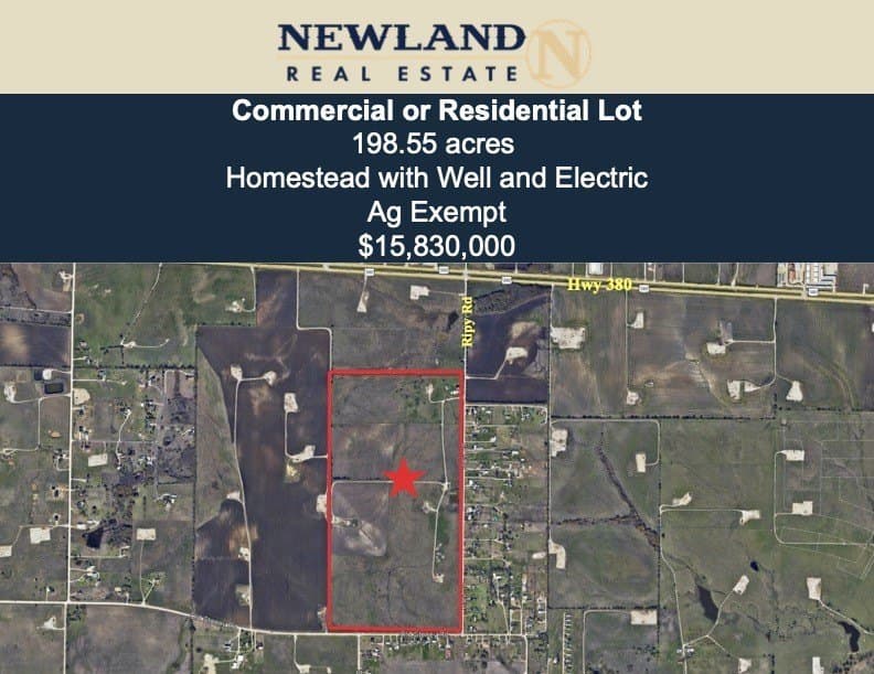 198.55 acres in Denton County