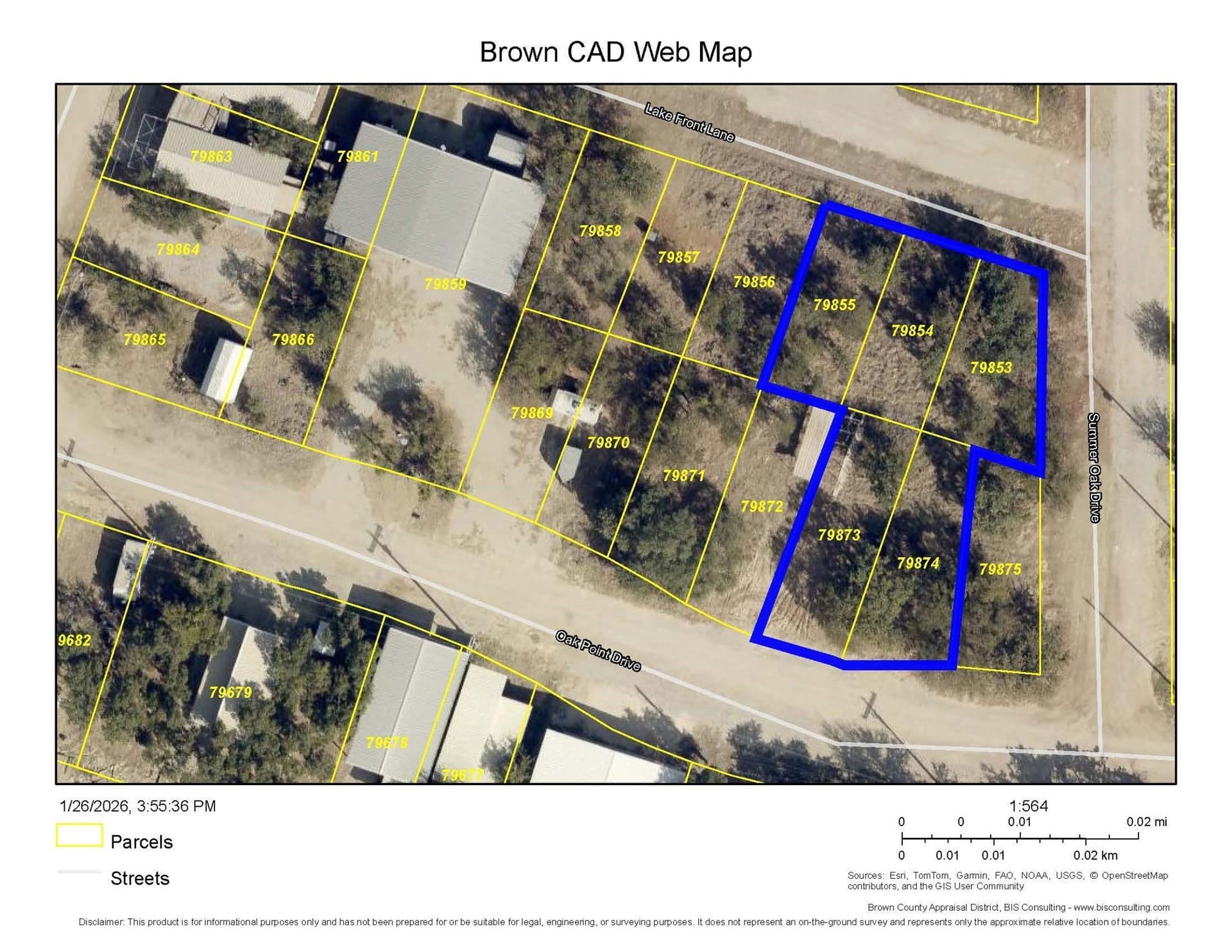 0.26 acres in Brown County