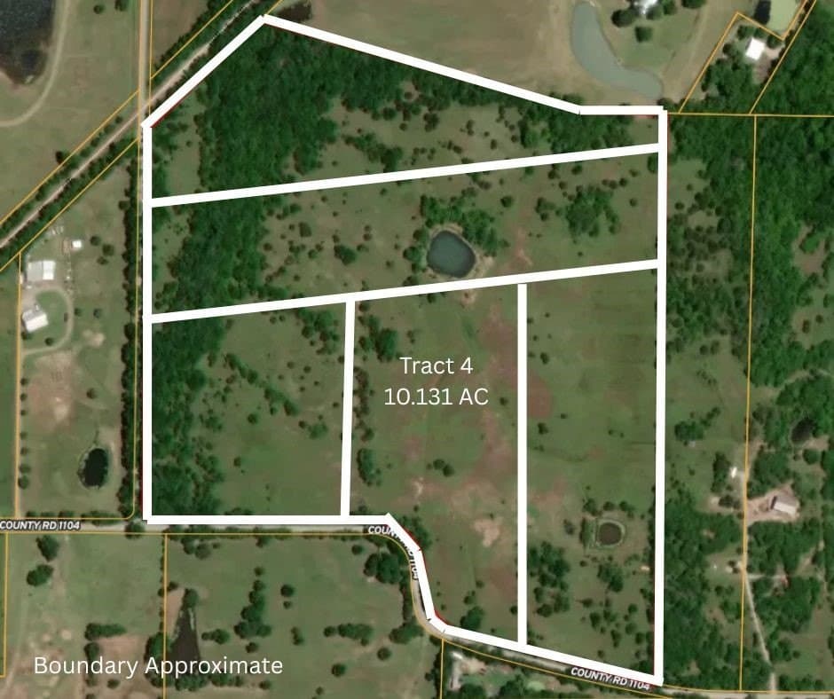 10.13 acres in Hunt County