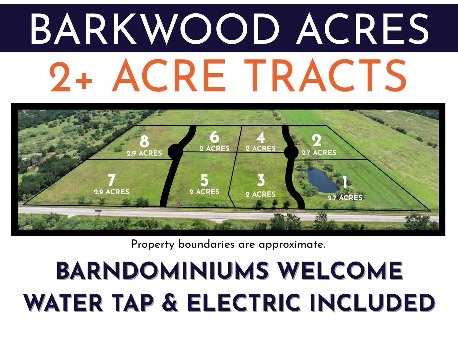 2.96 acres in Palo Pinto County