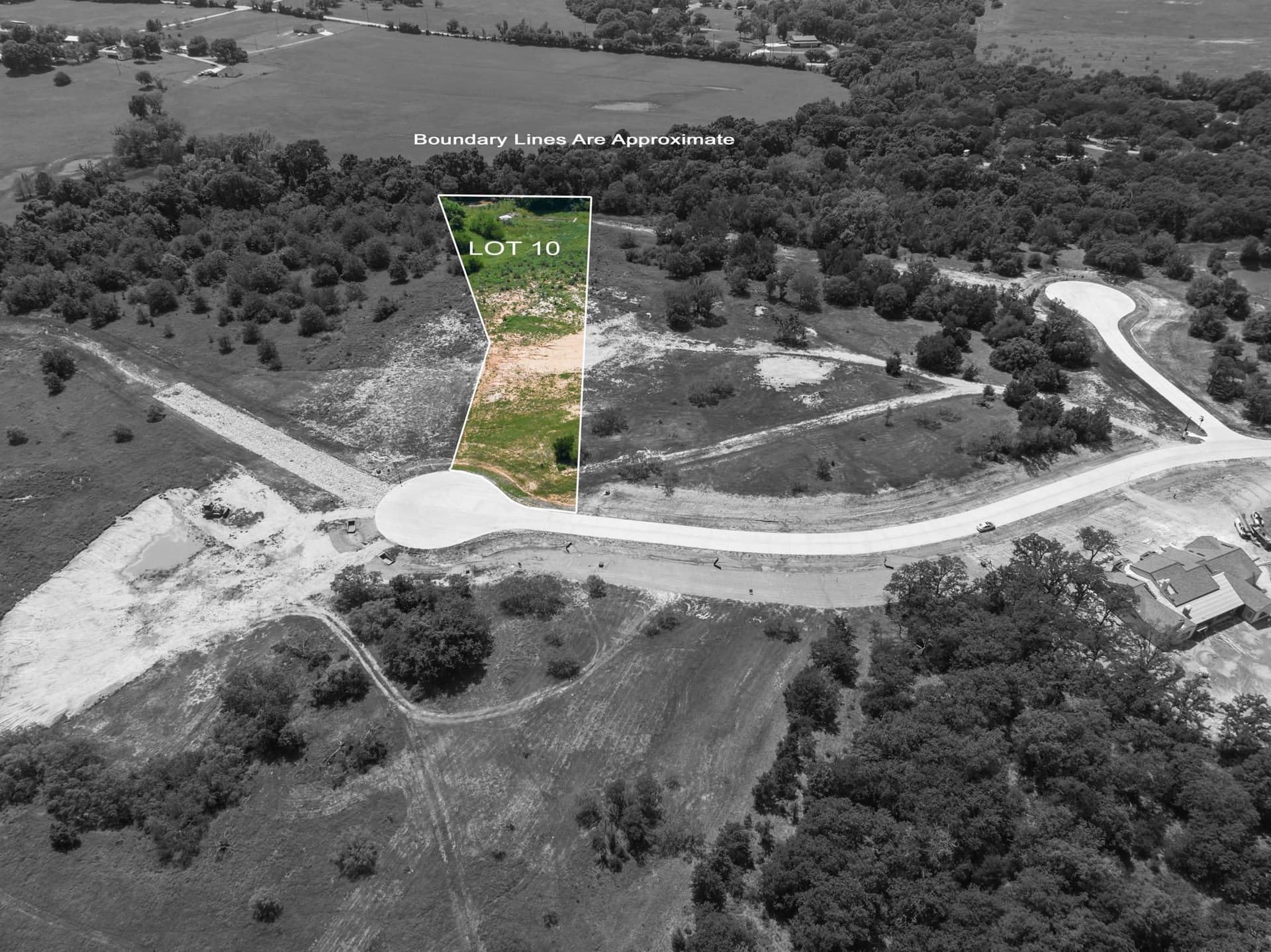 3.25 acres in Tarrant County