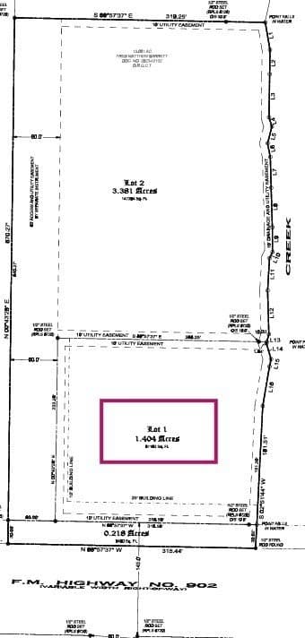 1.41 acres in Grayson County