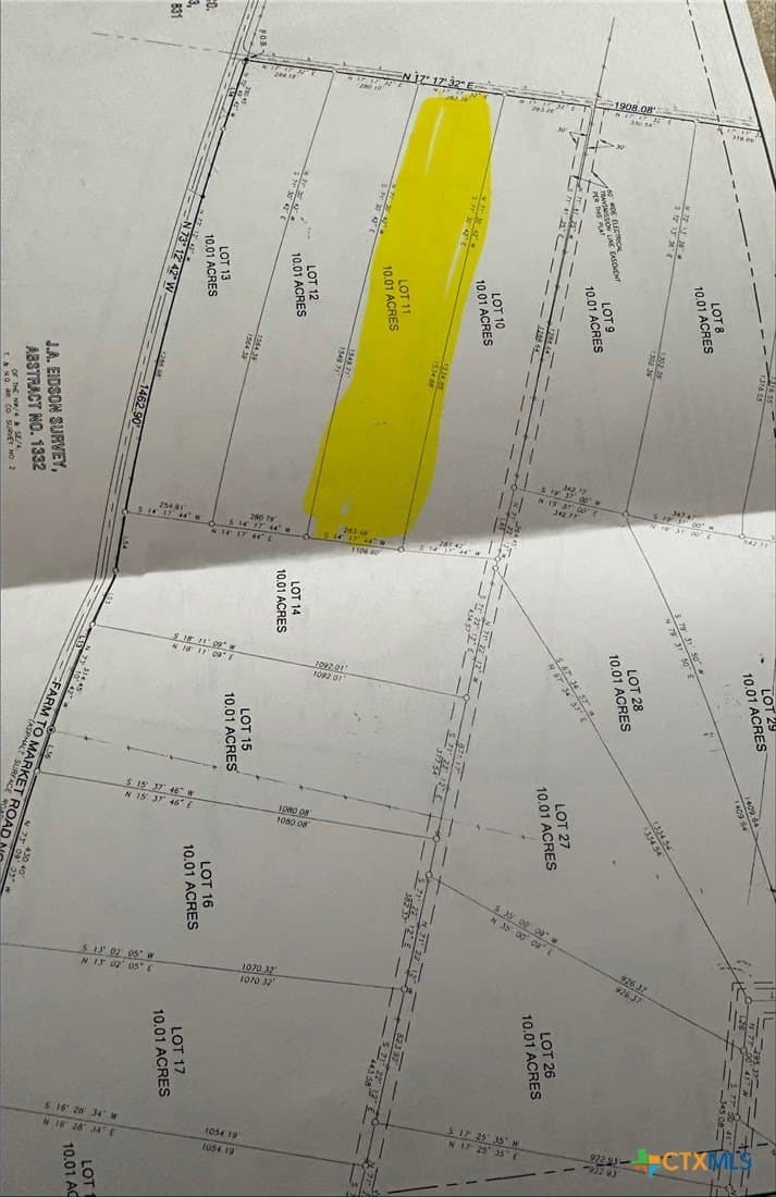 10.01 acres in Hamilton County