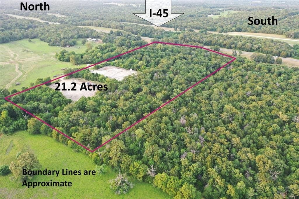 21.2 acres in Freestone County
