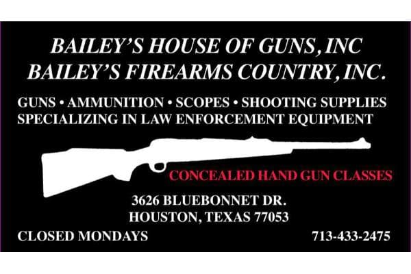 Bailey's House of Guns