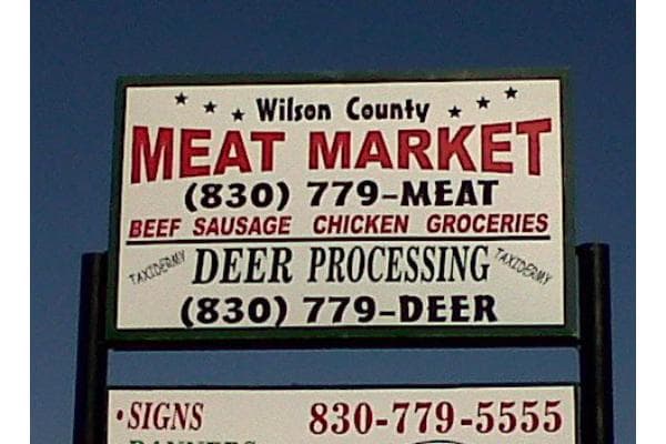 Wilson County Wild Game Processing & Meat Market