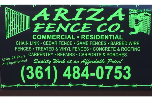 Ariza Fences & Roofing & Construction Company