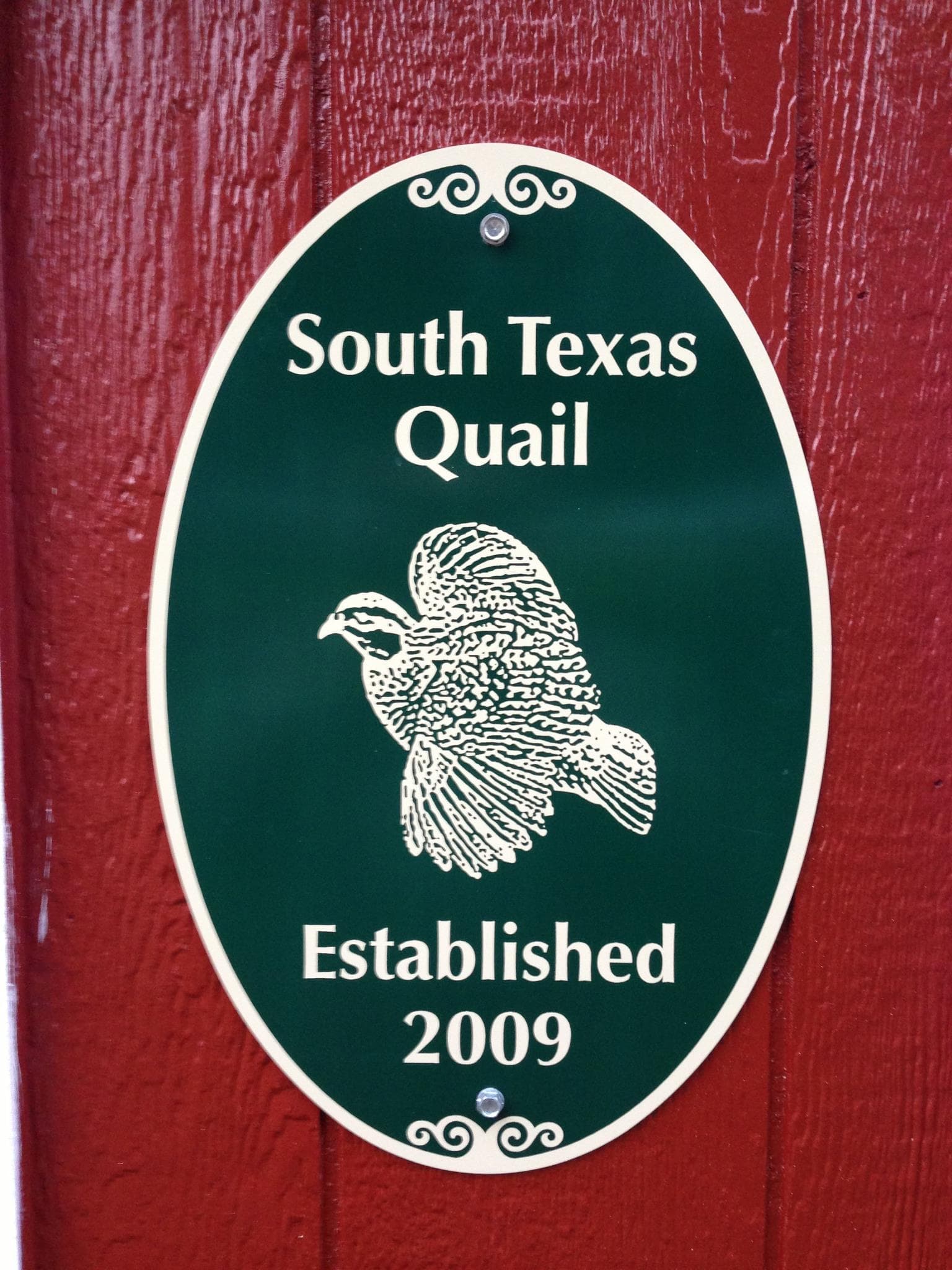 South Texas Quail and Pheasant Farm
