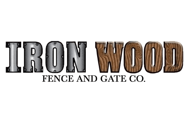 Iron Wood Fence and Gate