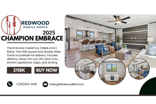 Redwood Mobile Home Sales