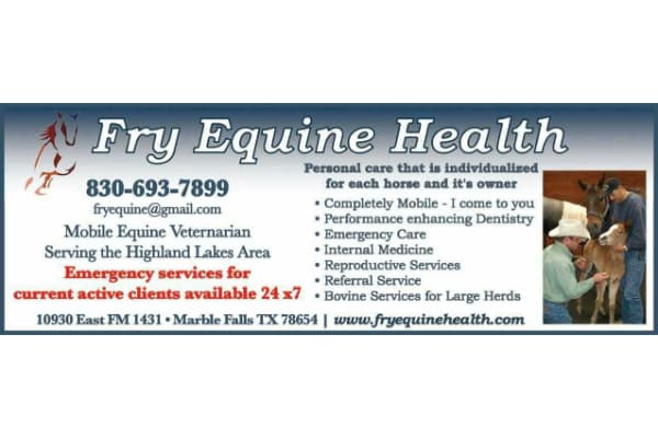 Fry Equine Health Mobile Large Animal Veterinarian